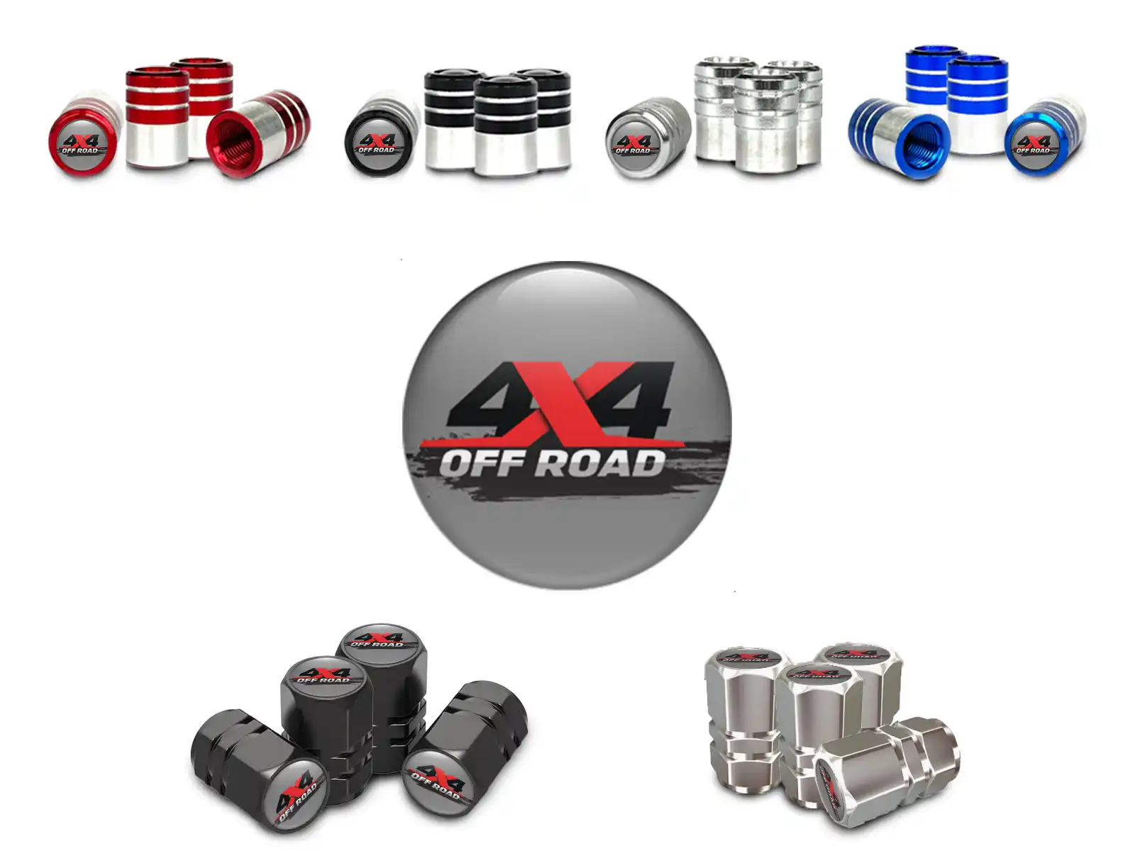Tyre Valve Covers for SUV Custom Style